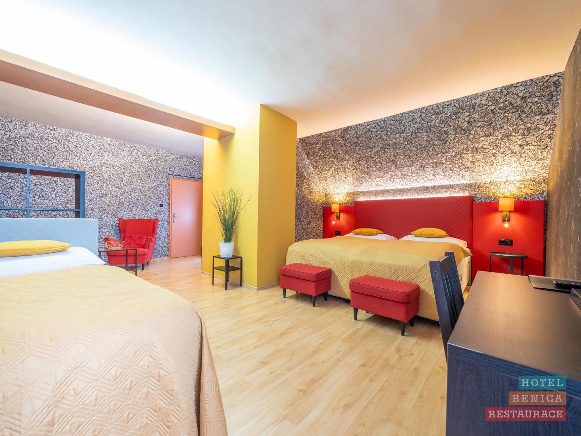 Hotel Benica Benesov  Exteriör bild